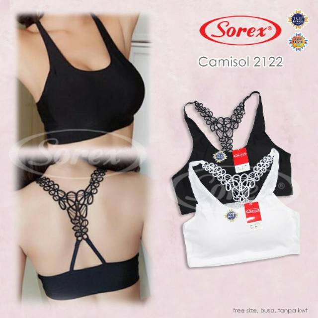 BH KEMBEN WANITA TALI SILANG DARI SOREX 2122 1 PCS