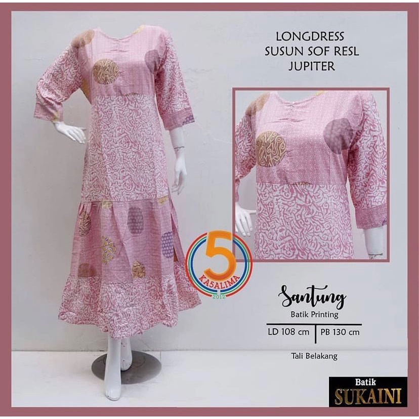 DASTER  JUPITER Sukaini Batik  Nyaman Cantik Adem Rayon Kekinian Bumil Busui Murah