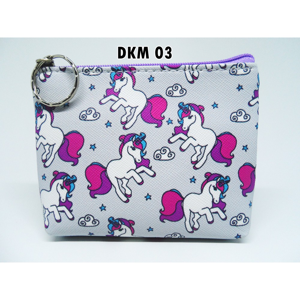 Dompet Koin Lucu Unicorn (DKM)