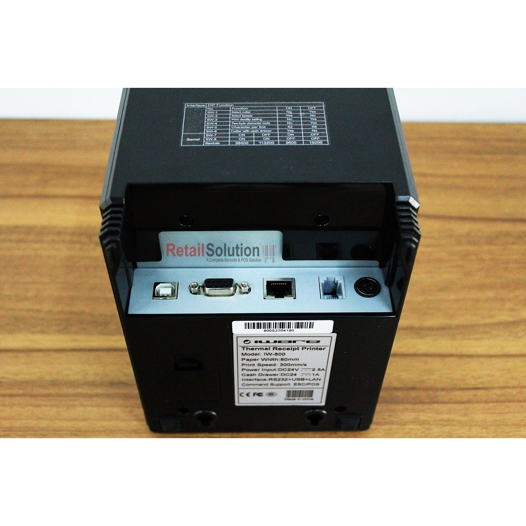 IWARE IW-800 80mm Thermal Printer Kasir Auto Cutter