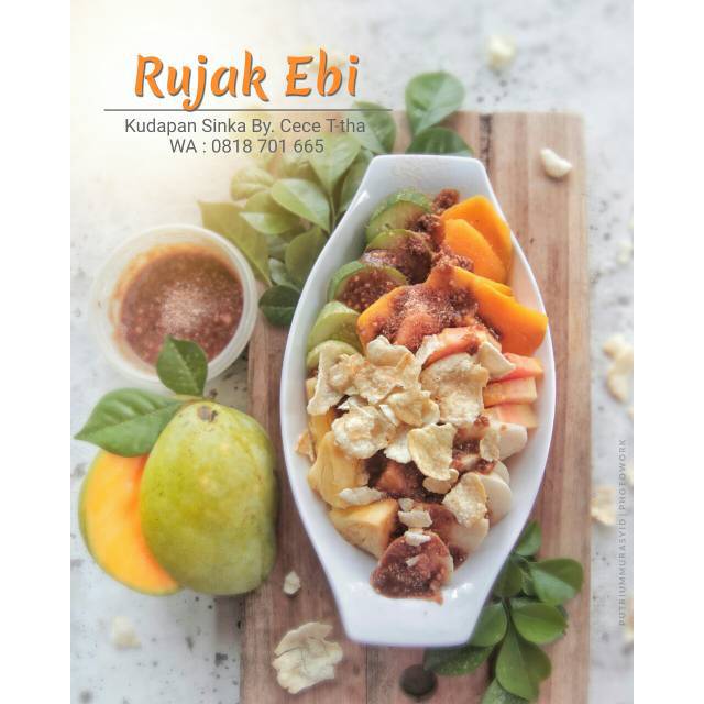 

Rujak Ebi Khas Singkawang