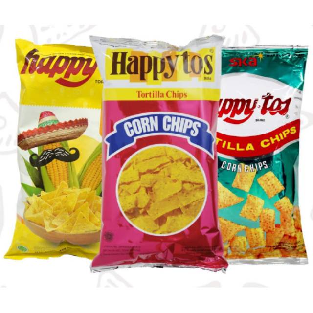 Jual Keripik jagung Tortilla Corn Chips HappyTos / Happy Tos Indonesia