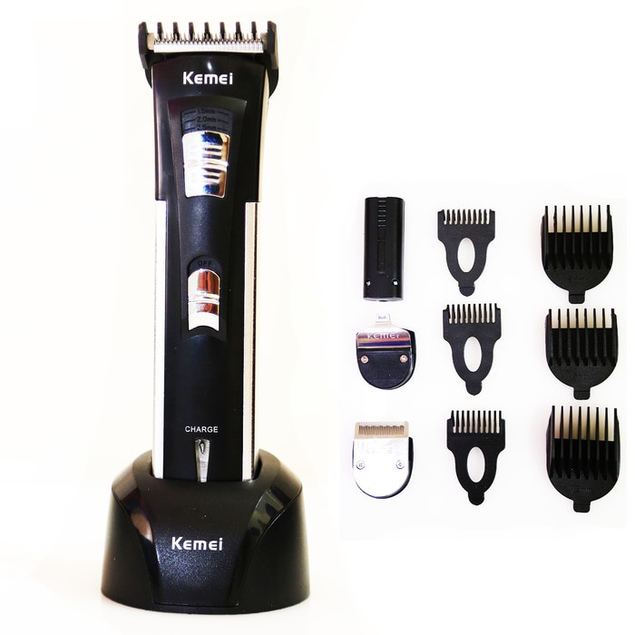 Mesin Cukur Rambut Kemei KM-3006 Dan Ukir Washable Hair Clipper Charger