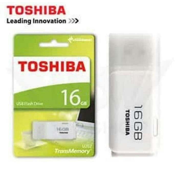 Flashdisk Toshiba 16 GB Non Ori Flash Disk Murah Simpan File Data USB - Bu428