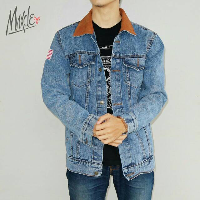 supplier jaket jeans