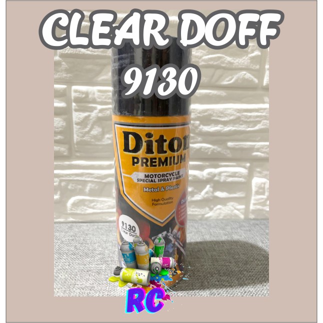 Jual Diton Premium Clear Doff Transparan Doff Cat Semprot Pilox Pylox Shopee Indonesia