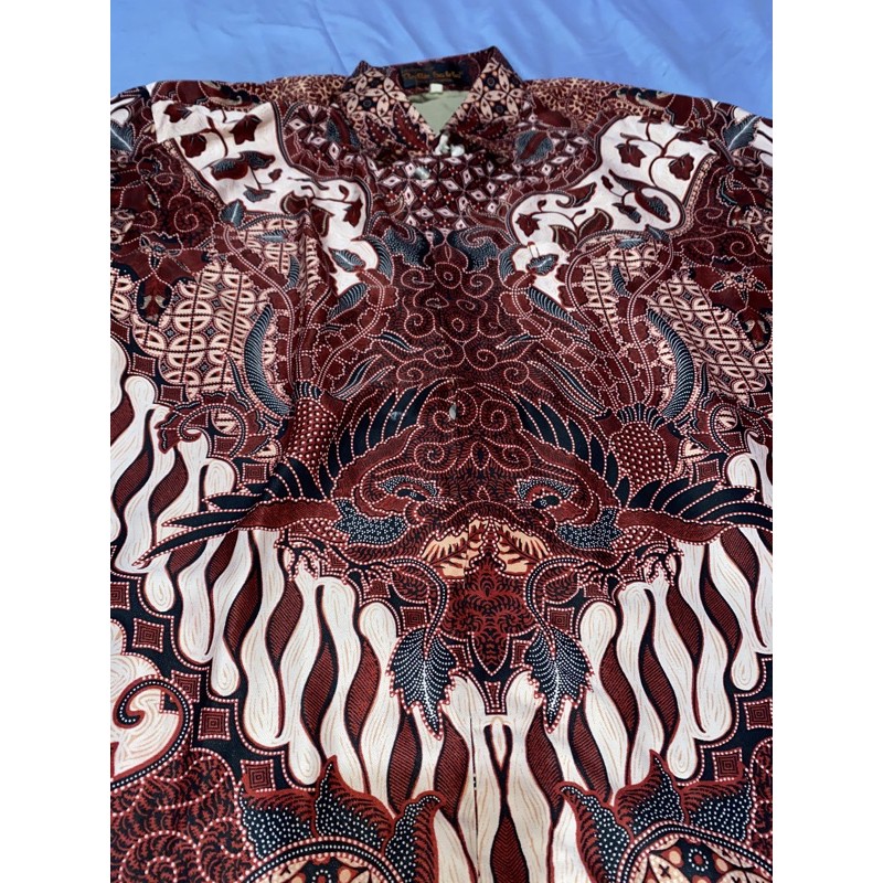 preloved batik sutera lengan panjang