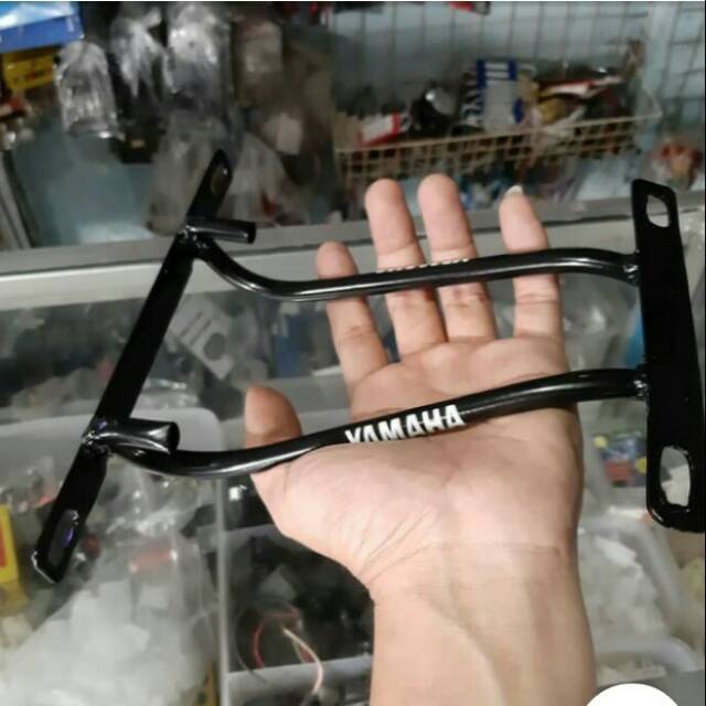 Breket Bracket plat Nmax 2015-2019 / Dudukan plat Nmax 2015-2019 Model kumis