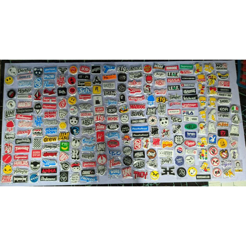 

Isi 200pcs Stiker Distro Bahan Graftac Sp