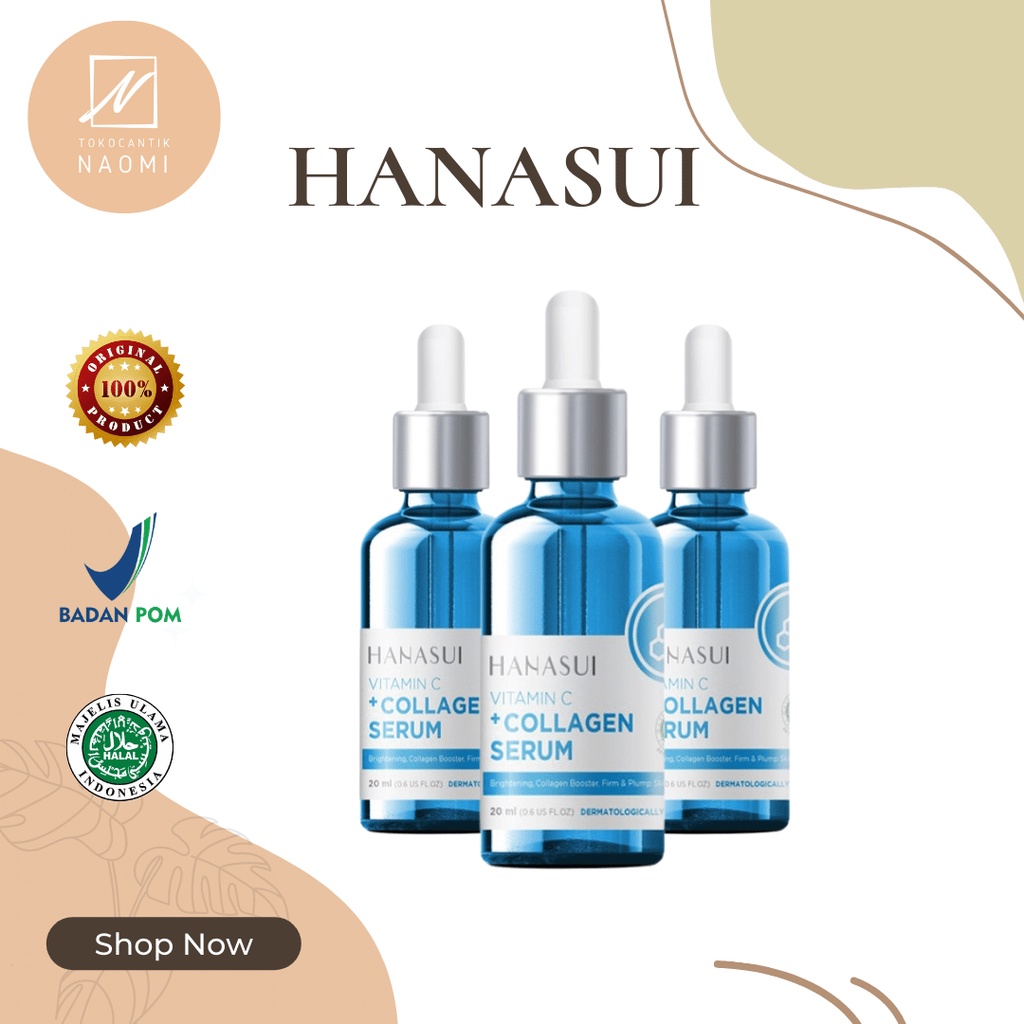 Jual HANASUI | Hanasui Vitamin C + Collagen Serum New Look & Improved ...