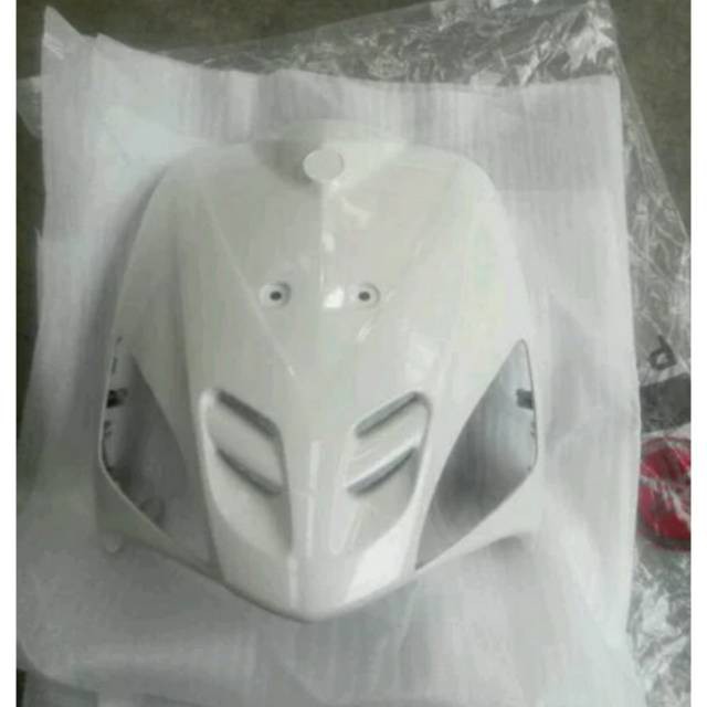 Tameng depan mio sporty putih