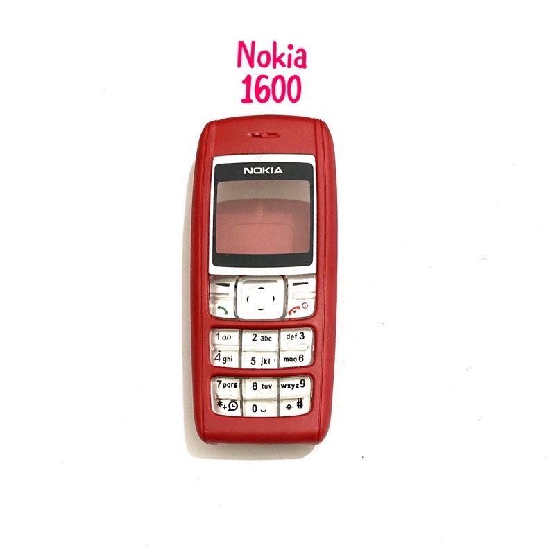 CASING NOKIA 1600 KESING + BACK COVER WARNA RANDOM