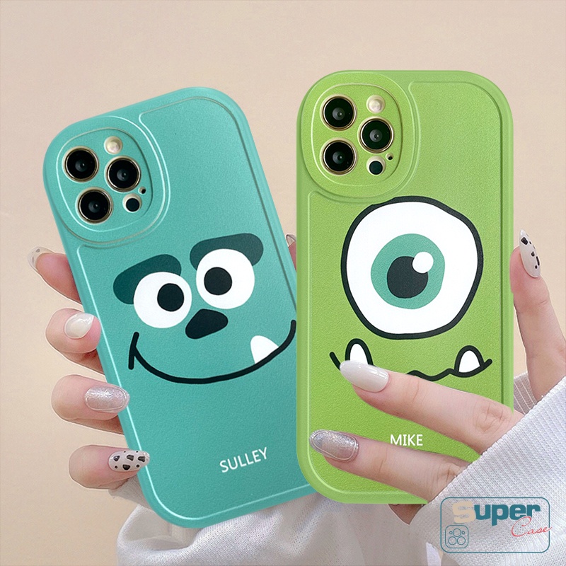 Sulley Mike Couples Case Samsung A14 A04 A04S A03 A52 A52s A73 A50s A20s A32 A10s A22 A03s A21s A53 A72 A30s A11 A12 A13 A23 A02s M23 A33 A50 A31 A51 A71 M22 A20 A30 FE Soft Cover