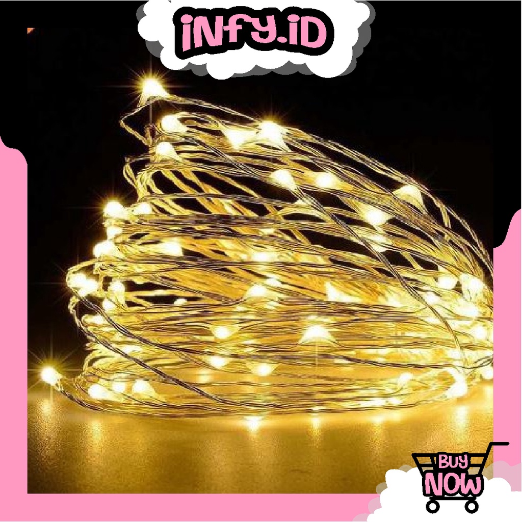 Jual Infy E Lampu Hias Tumblr Lampu Kawat Led Kawat Dekorasi Lampu Hias Bobo Balon Pvc