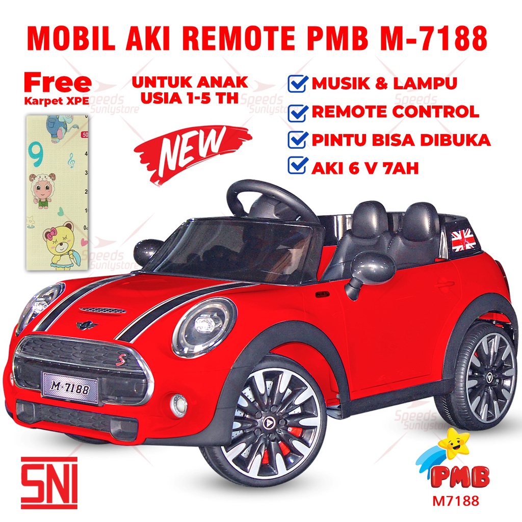 Mobil Aki Anak Mainan Remote Control