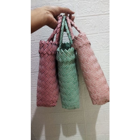 TAS ANYAMAN PANJANG/TAS HAMPERS/TAS SOUVENIR/TAS ANYAMAN BOTOL