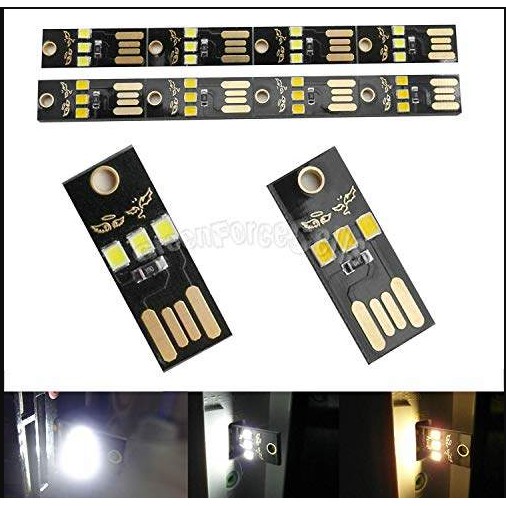 Lampu LED USB Ultra Mini Lampu Malam Keyboard Laptop Senter Emergency