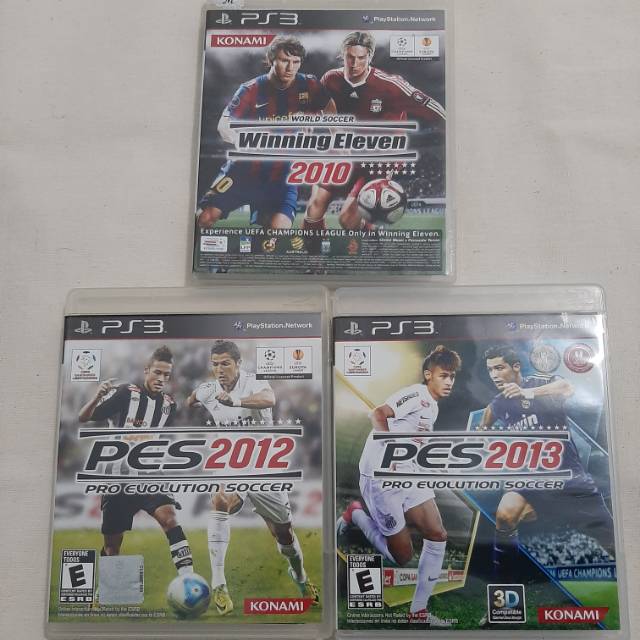 Kaset PS3 Bundle PES OLDSCHOOL (PES 2012, PES 2013, + BONUS WE 2010)