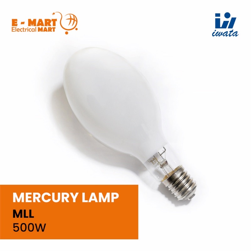 MERCURY LAMP IWATA ML 500w KUNING / LAMPU MERKURI IWATA 500w ML pengganti PHILIPS