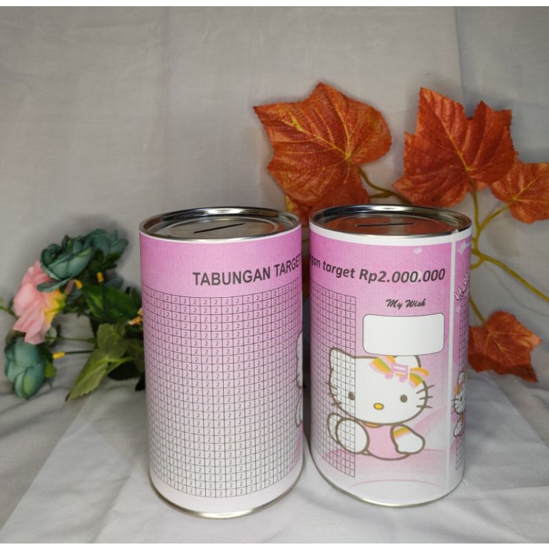tabungan target hello Kitty 2jt 2k-celengan target 2jt 2k-celengan viral tiktok