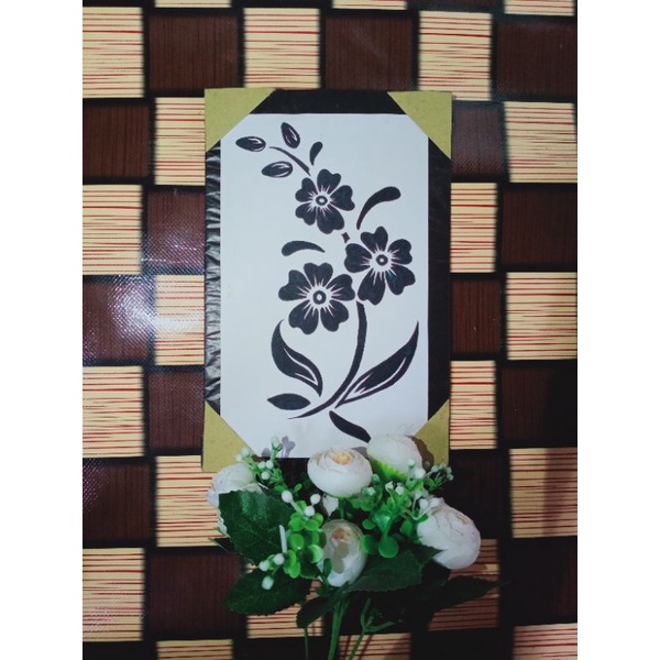 Jual HIASAN DINDING SILUET BUNGA 3 ESTETIK | Shopee Indonesia