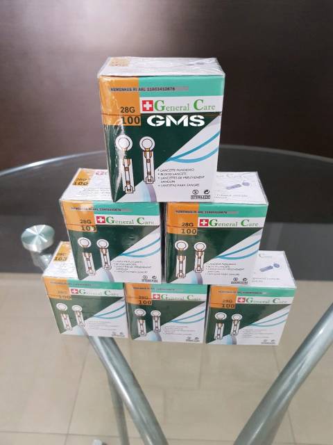 Blood Lancet 28G isi 100 pcs General Care / Serenity/ Onehealth