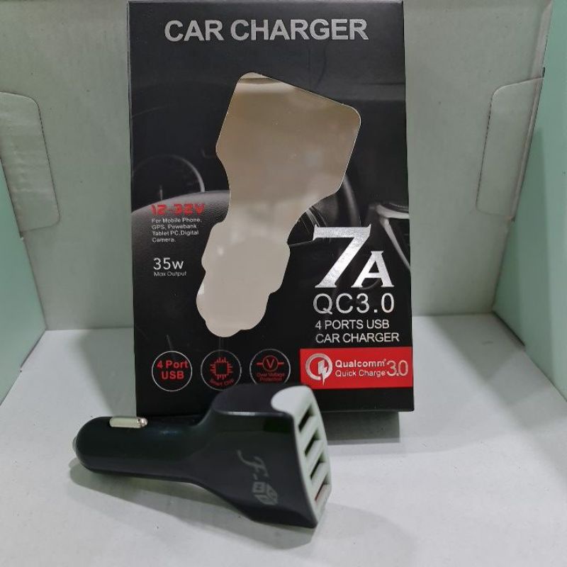 TC casan mobil Car Charger 7A 4 port USB