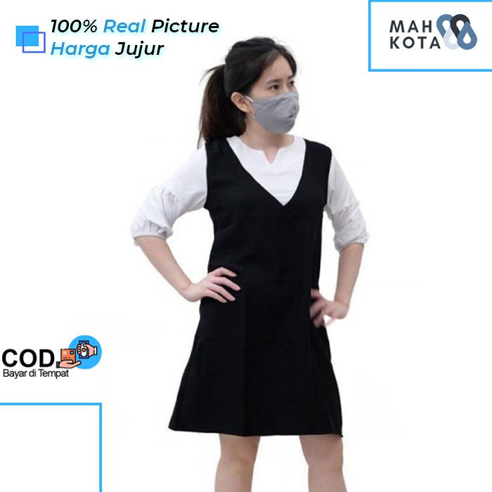 Mini Dress Korea Wanita Kerja Kantor Casual Pesta Terbaru