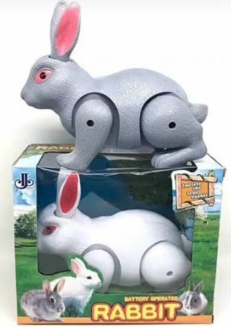 Mainan kelinci Rabbit Battery Operated