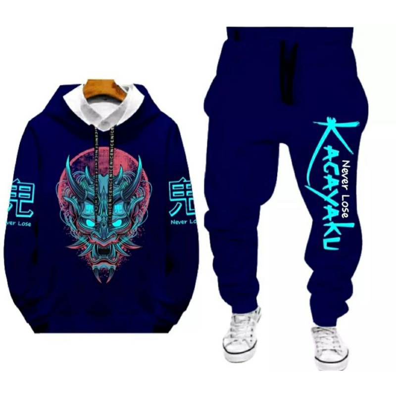 SETELAN KAGAYAKU DRAGON(SWEATER+CELANA)