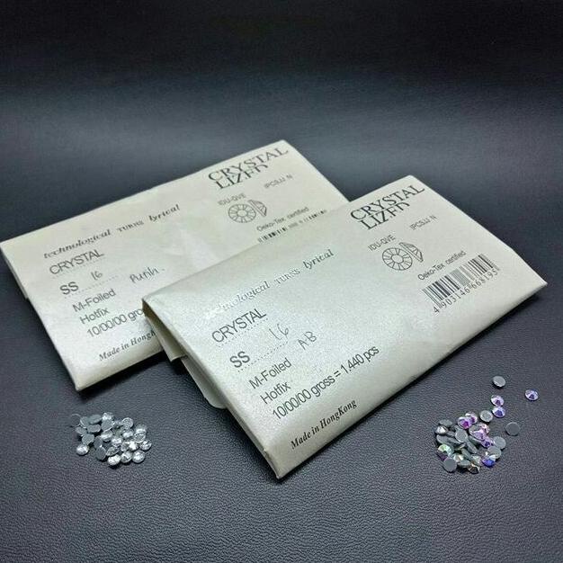

1 amplop crystal hotfix ss16 ab(pelangi) batu permata gosok/rhinestone