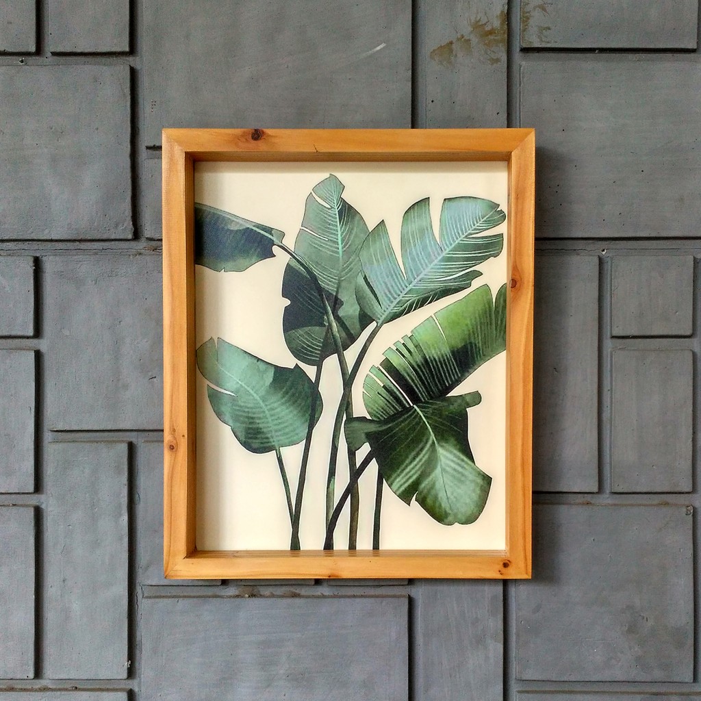 Photo Frame 6R type Bold Wall Decor, Pigora Foto, Papan Kayu, Bingkai foto, Hiasan dinding, dekorasi