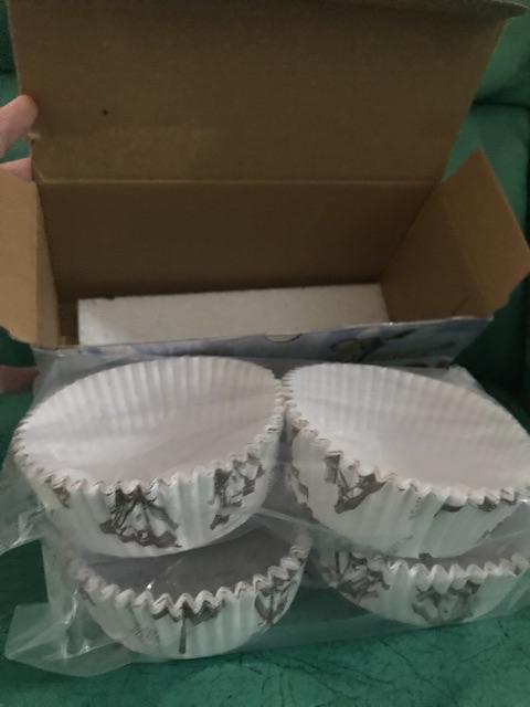 Per20pcs-cake Case Bulat Windmill-cup Roti