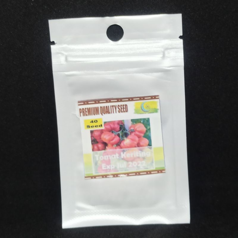 Benih Biji Sayur Kangkung Bayam Selada Sawi Kemangi Seledri Daun Bawang Kubis Kembang Kol Brokoli Wortel Cabe Cabai Tomat Paprika Terong Kacang Panjang Buncis Timun Labu Pare Oyong Gambas-Tomat Keriting 40 bj