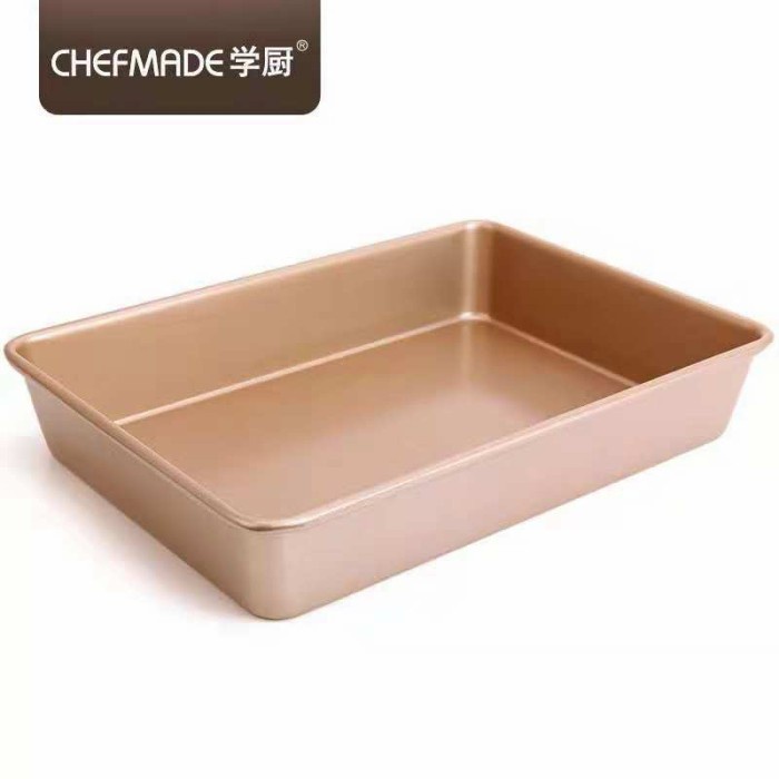 chefmade wk9041 Oblong Cake Pan 13inch / loyang bake pan