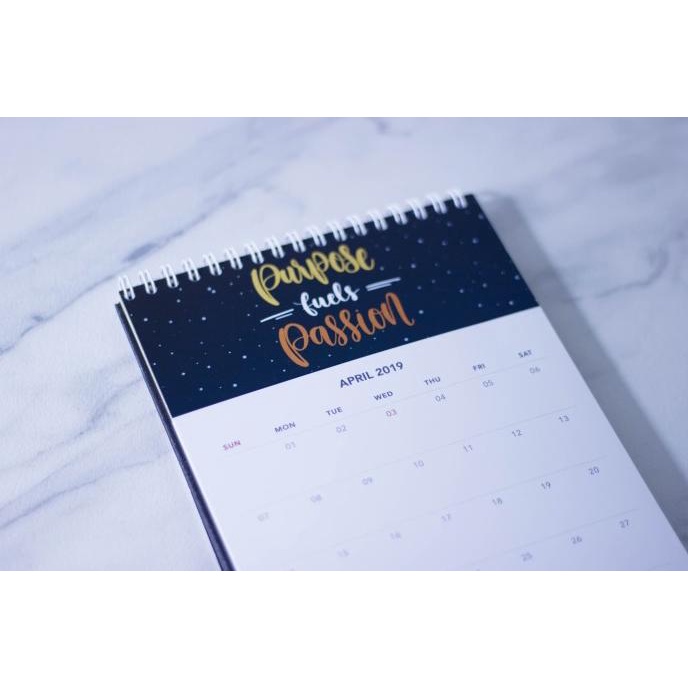 

(((COD))) Kalender Meja 2019, Design Eksklusif PROMOKode 3150