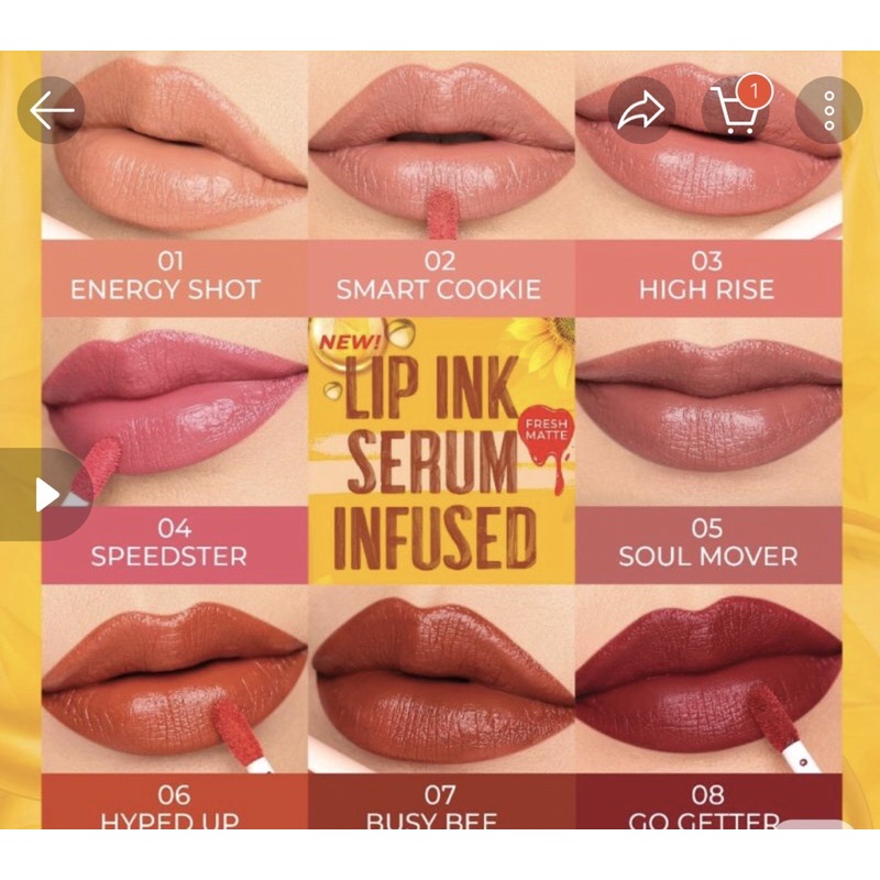 WARDAH COLORFIT FRESH LIP INK SERUM