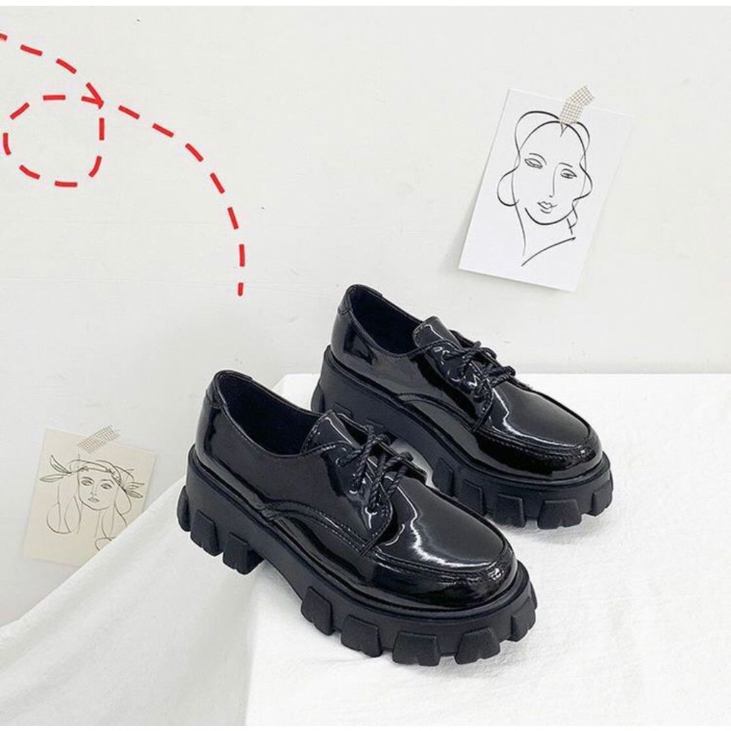 Hyekyo wedges sneaker platform tinggi import wanita korea konser idol korea kpop bts nct seventeen blackpink lisa