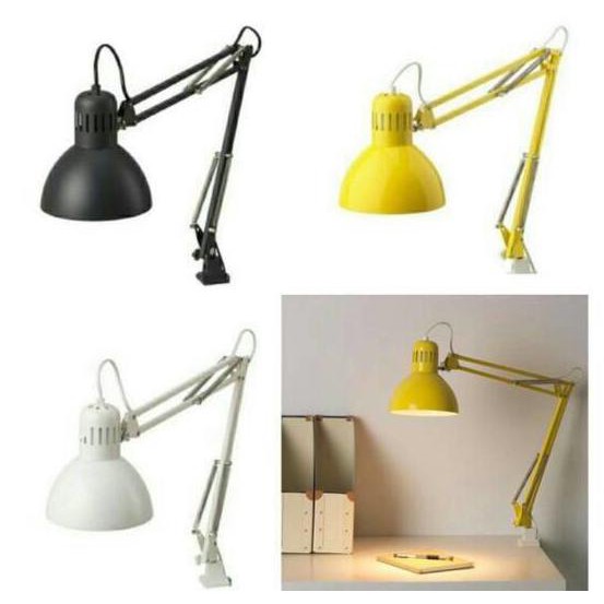 Lampu kerja/lampu meja/lampu belajar/IKEA TERTIAL - Putih