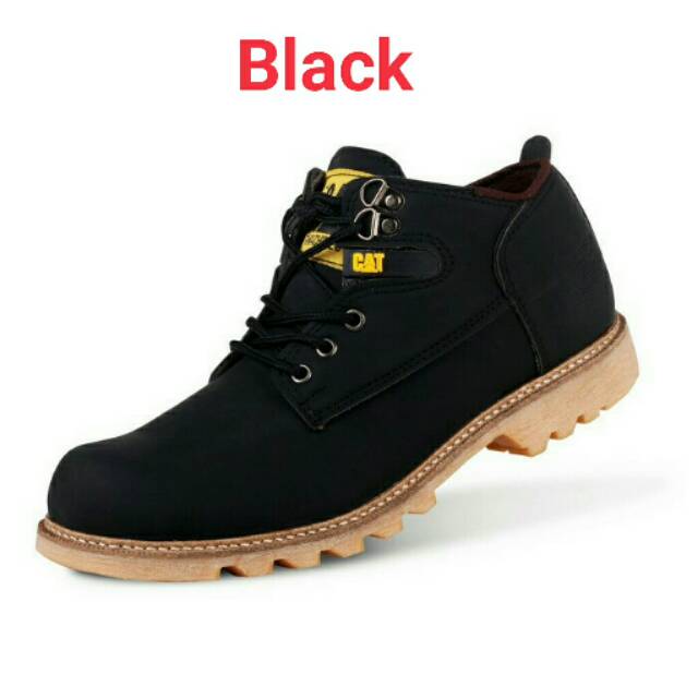 SEPATU SAFETY SEMI BOOTS KICKERS PRIA KULIT BOOT SAVETY BUT SEPTI SEVTI