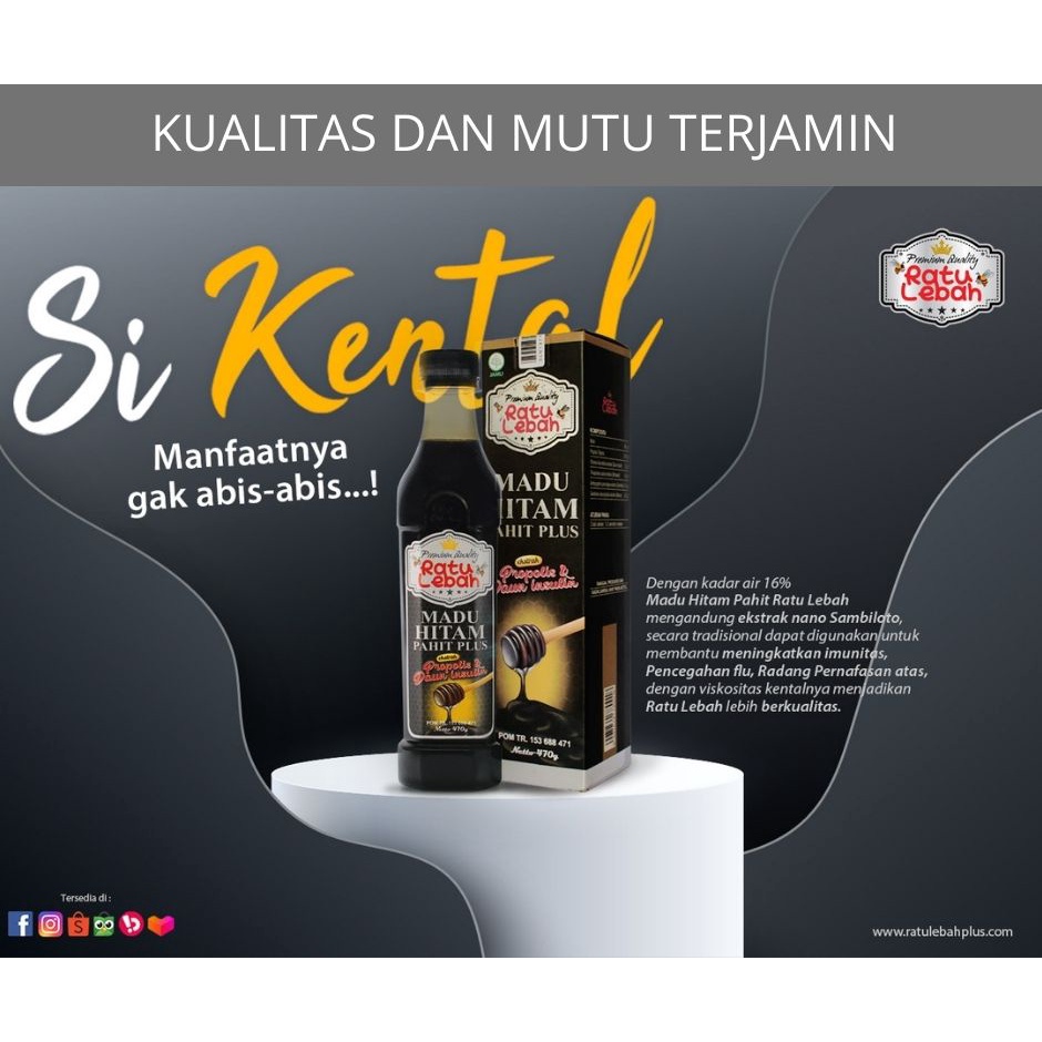 

Madu Hitam Pahit Ratu Lebah Solusi Atasi Asam Urat Dan Rematik