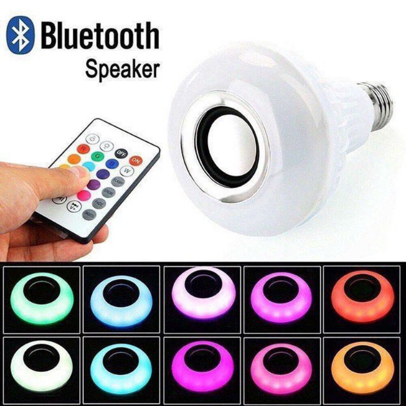 Lampu speaker led bluetooth