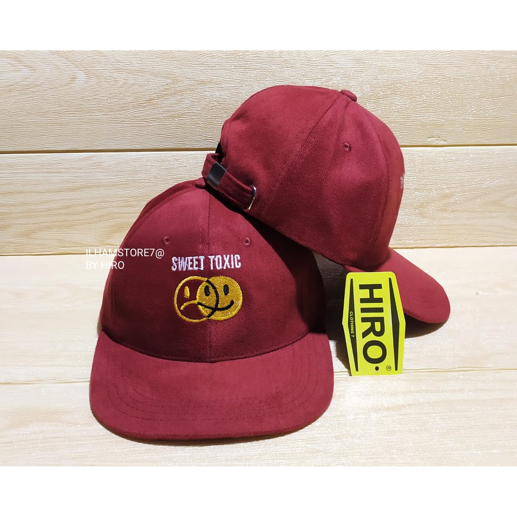 (COD)Topi Snapback Bordir Emogie New Model/Topi Hiro Keren/Topi Distro Terlaris