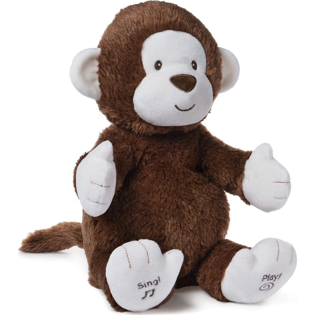 GUND Animated Clappy Monkey Singing 
