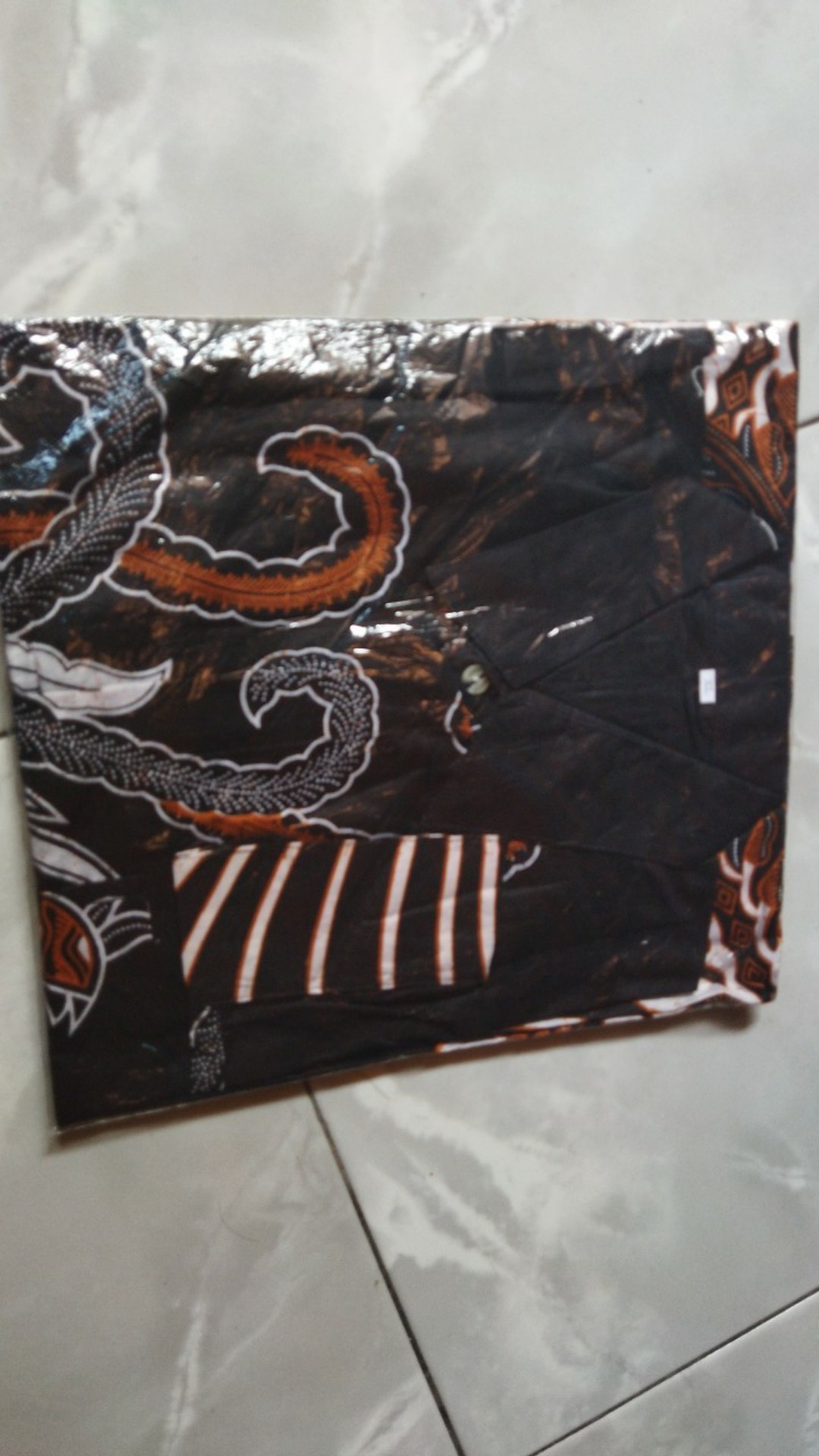 Batik Couple_maora Sania Ruffle Batik Couple Ori Ndoro Jowi Dnt Motif Ayam Garansi Termurah