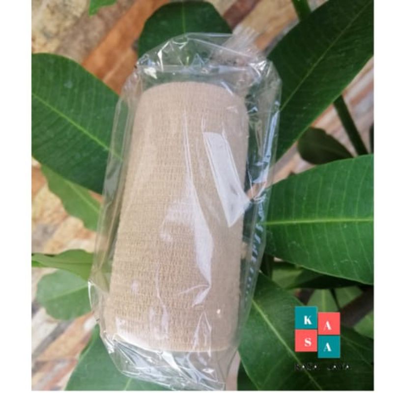 Perban Kohesive Elastis /cohesive bandage 10 cm x 4.5cm