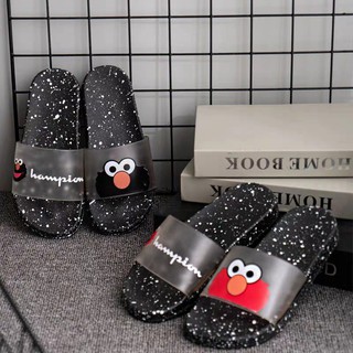 Sepatuafa Sandal  Hitam Slip Wanita Selop Kekinian EL02 