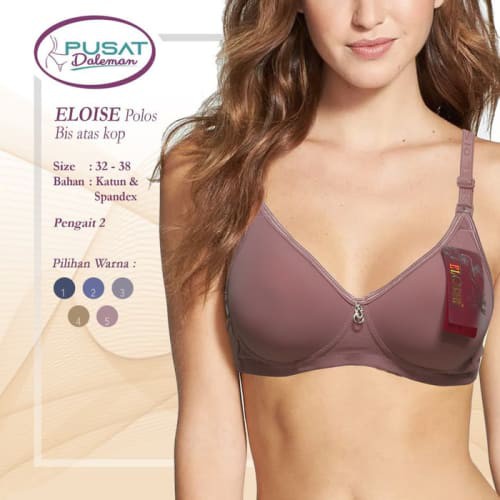 ECER BH BRA 9908 ELOISE POLOS - 36 Berkualitas