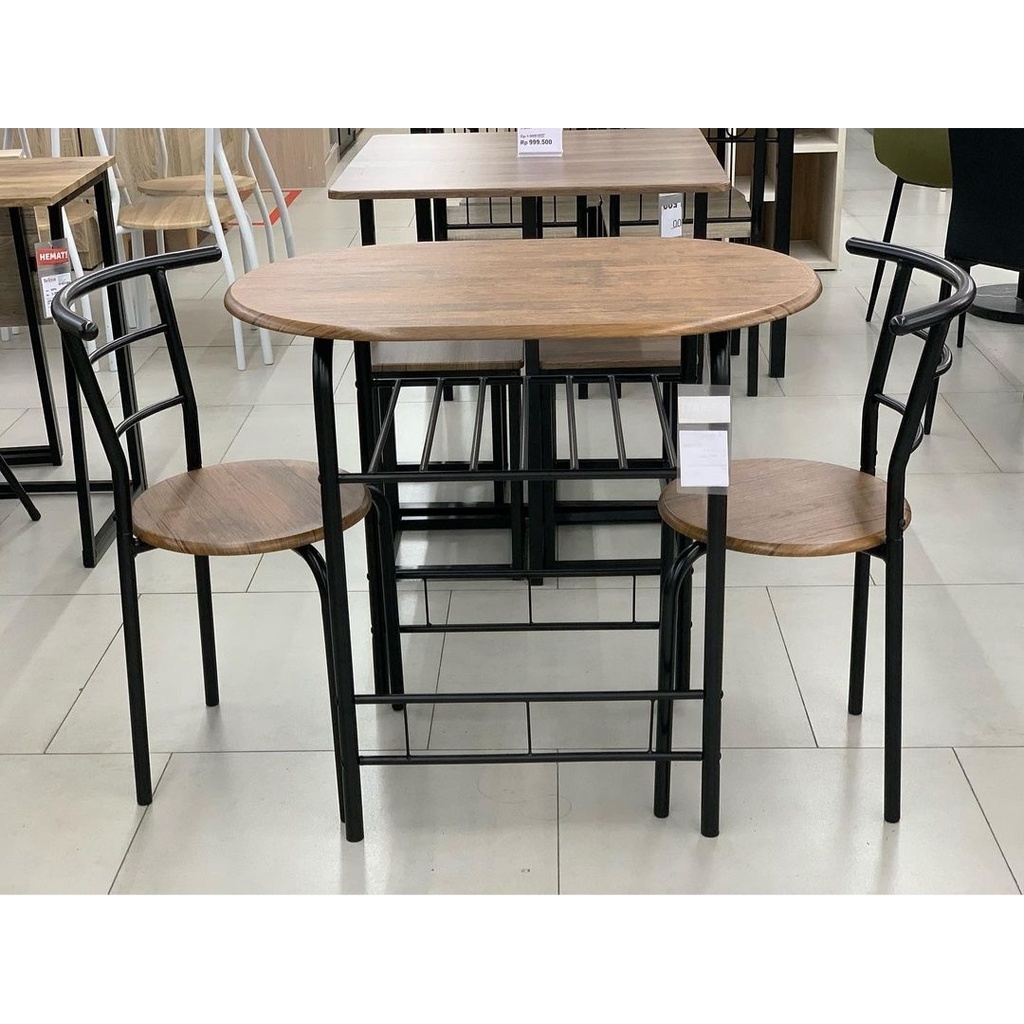 INFORMA Meja makan minimalis/meja kafe/meja makan kecil