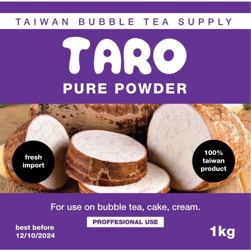 

100% TAIWAN Bubble Tea Powder/Bubuk Minuman Import BEST TASTE GURANTEE